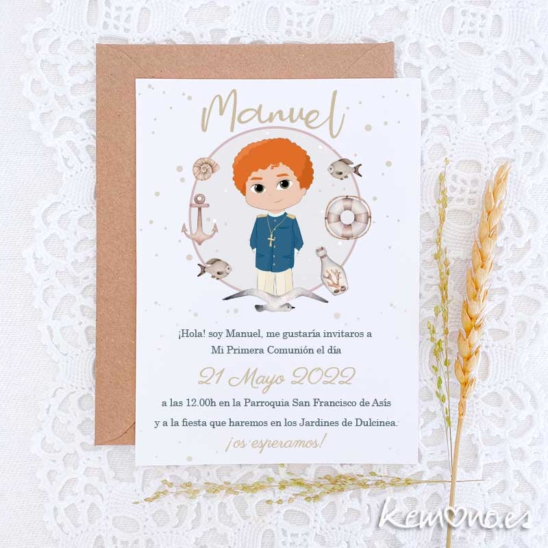 INVITACION-COMUNION-NIÑO-MARINERO